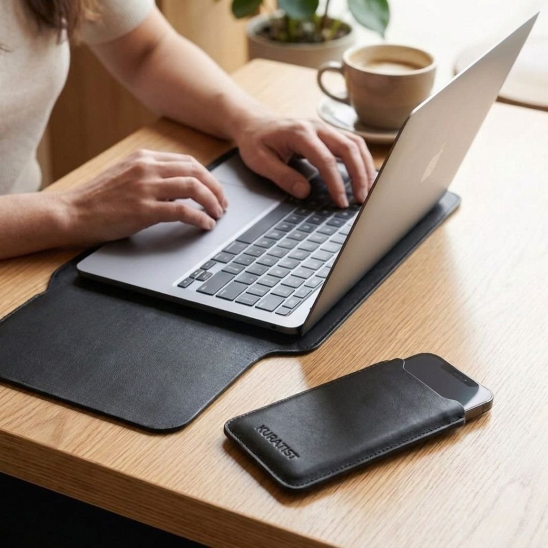 NORA Handyhülle - Handytaschen - Smooth Black - Kuratist