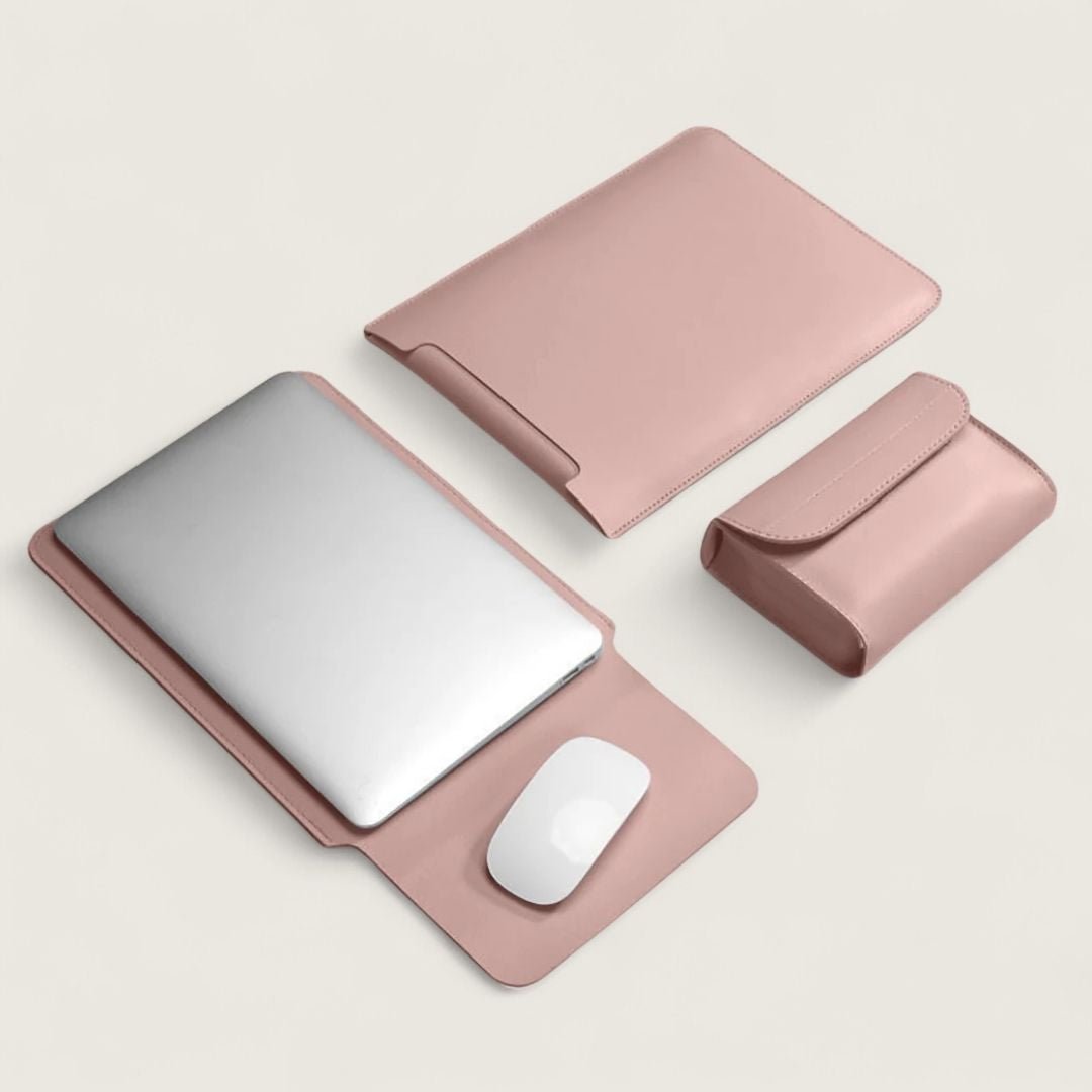 NORA – Ultraflache Hülle für MacBook & Notebooks - Laptoptaschen - Dusty Pink - Kuratist