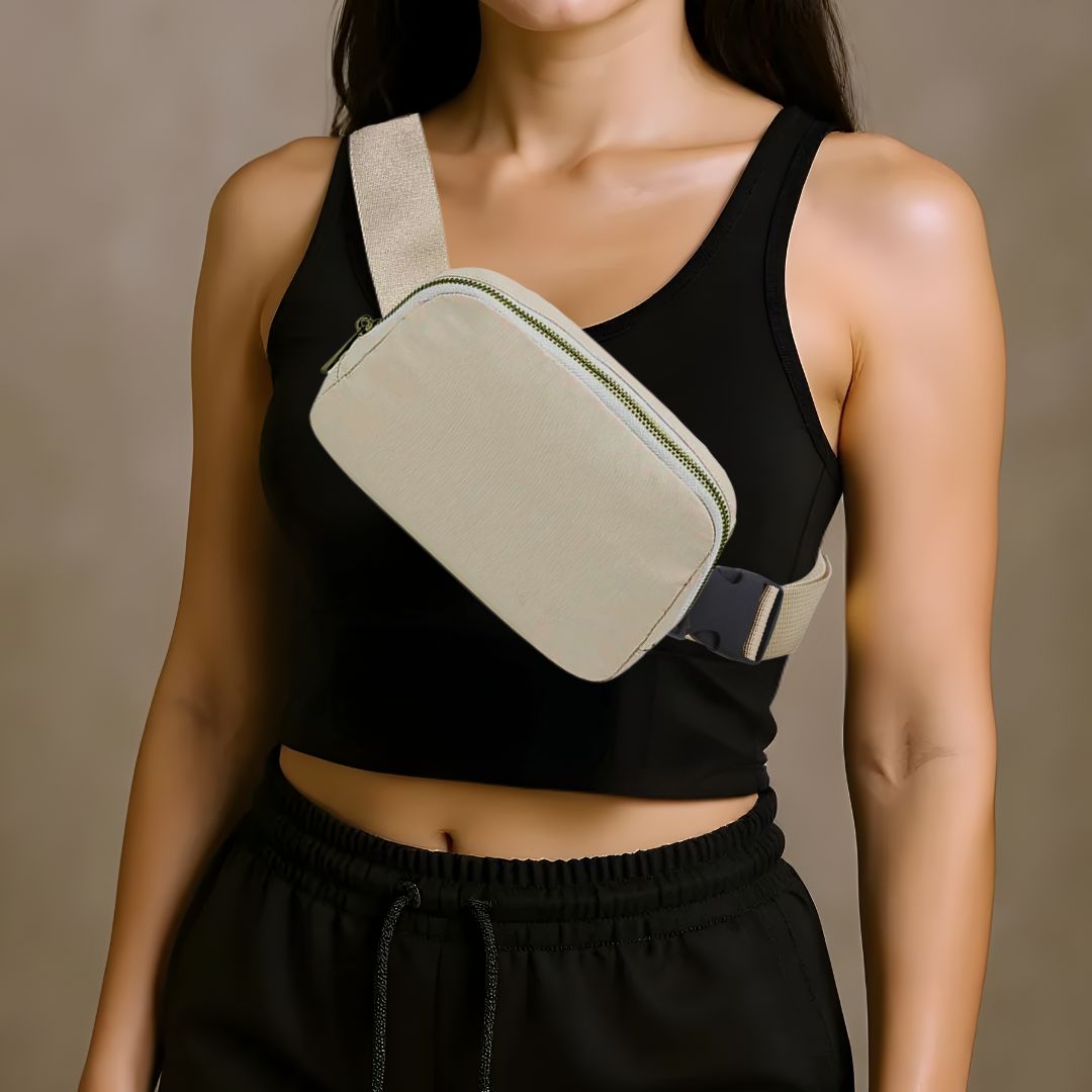 SKA Bauchtasche & Crossbody Tasche – 1,5 L - Bauchtaschen - Oat - Kuratist
