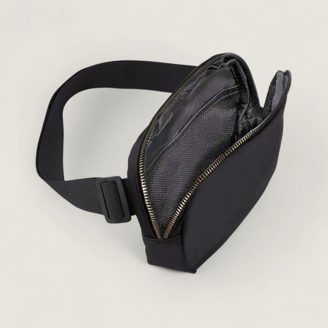 SKA Bauchtasche & Crossbody Tasche – 1,5 L - Bauchtaschen - Deep Black - Kuratist
