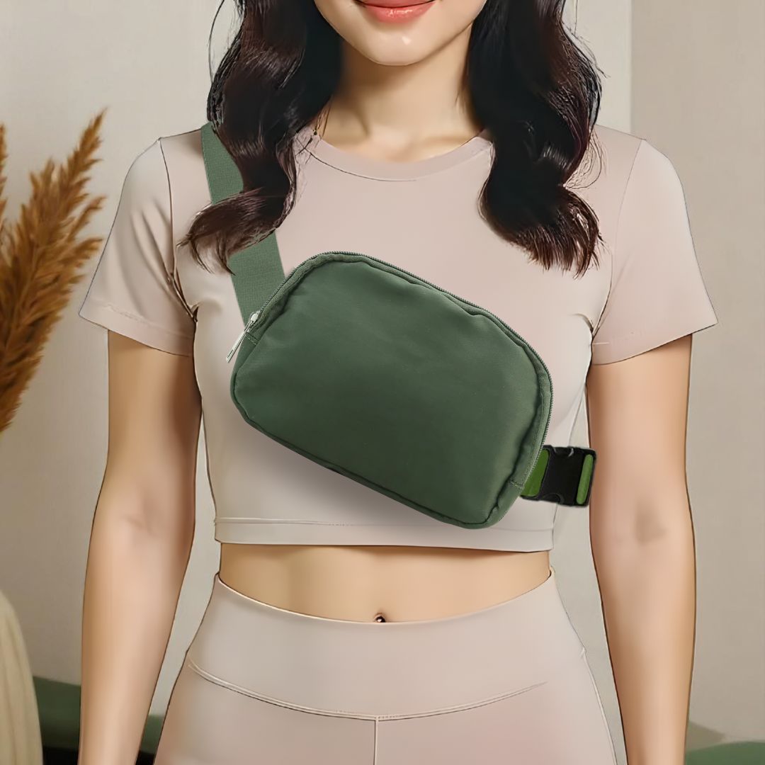 SKA Bauchtasche & Crossbody Tasche – 1,5 L - Bauchtaschen - Forest Green - Kuratist