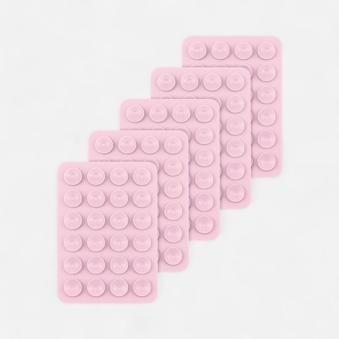 SKINN Sticky Grip Pad 5er - Set - Phone Sticky Grip - Bubblegum - Kuratist