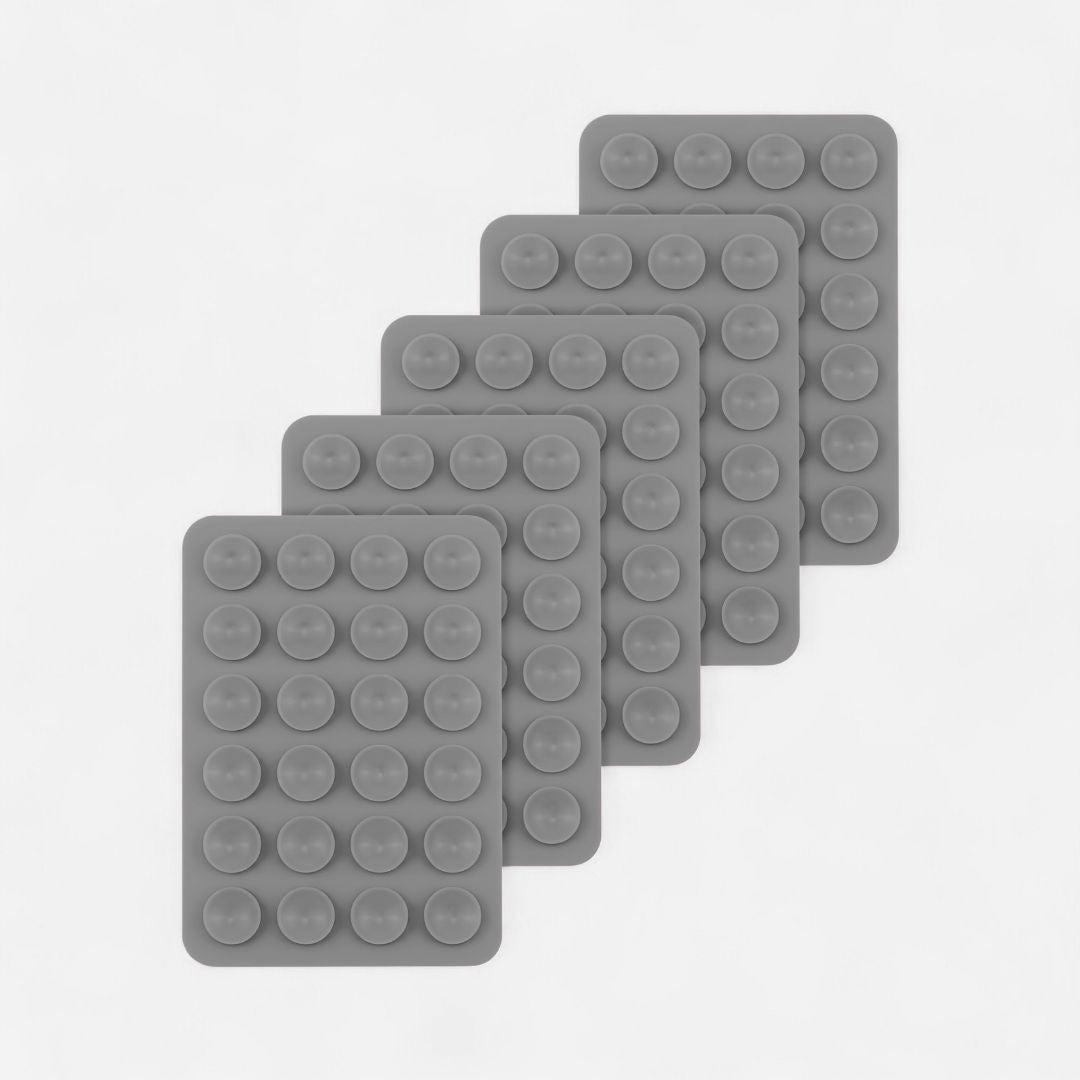 SKINN Sticky Grip Pad 5er - Set - Phone Sticky Grip - Fog - Kuratist
