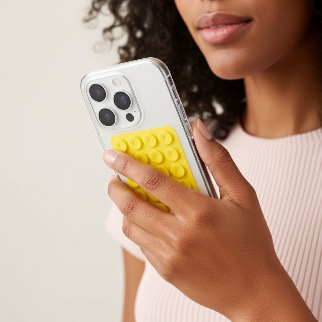 SKINN Sticky Grip Pad 5er - Set - Phone Sticky Grip - Fresh Tones - Kuratist