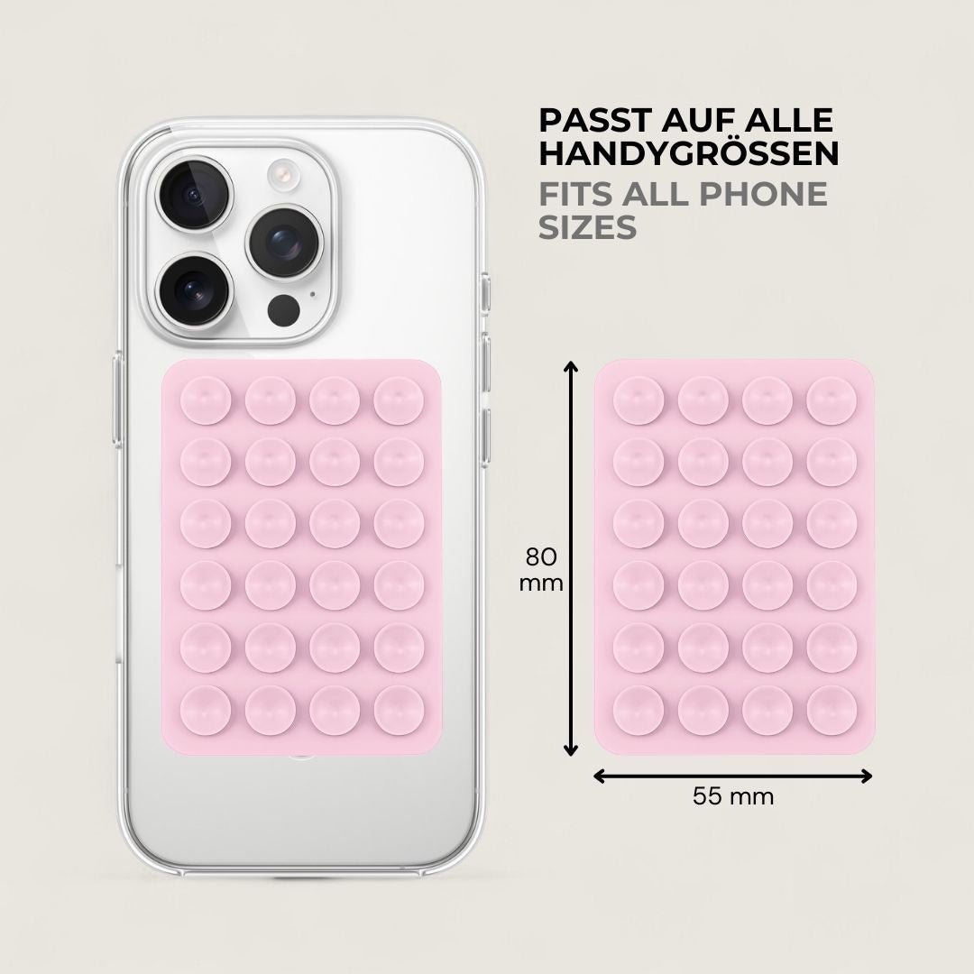 SKINN Sticky Grip Pad 5er - Set - Phone Sticky Grip - Bubblegum - Kuratist