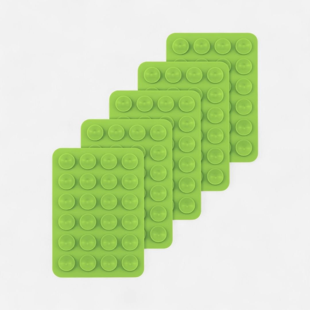 SKINN Sticky Grip Pad 5er - Set - Phone Sticky Grip - Green Apple - Kuratist