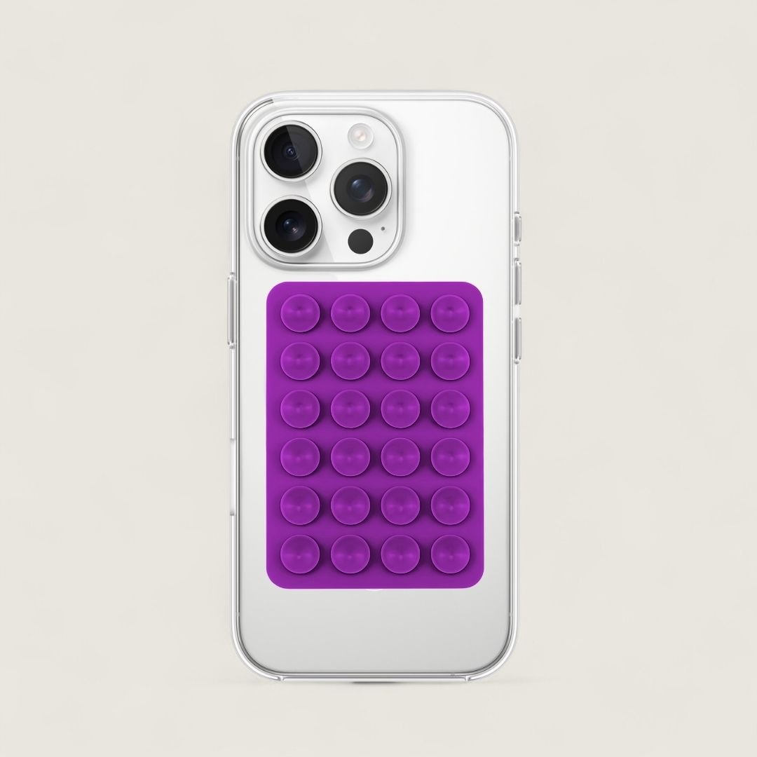 SKINN Sticky Grip Pad 5er - Set - Phone Sticky Grip - Purple - Kuratist