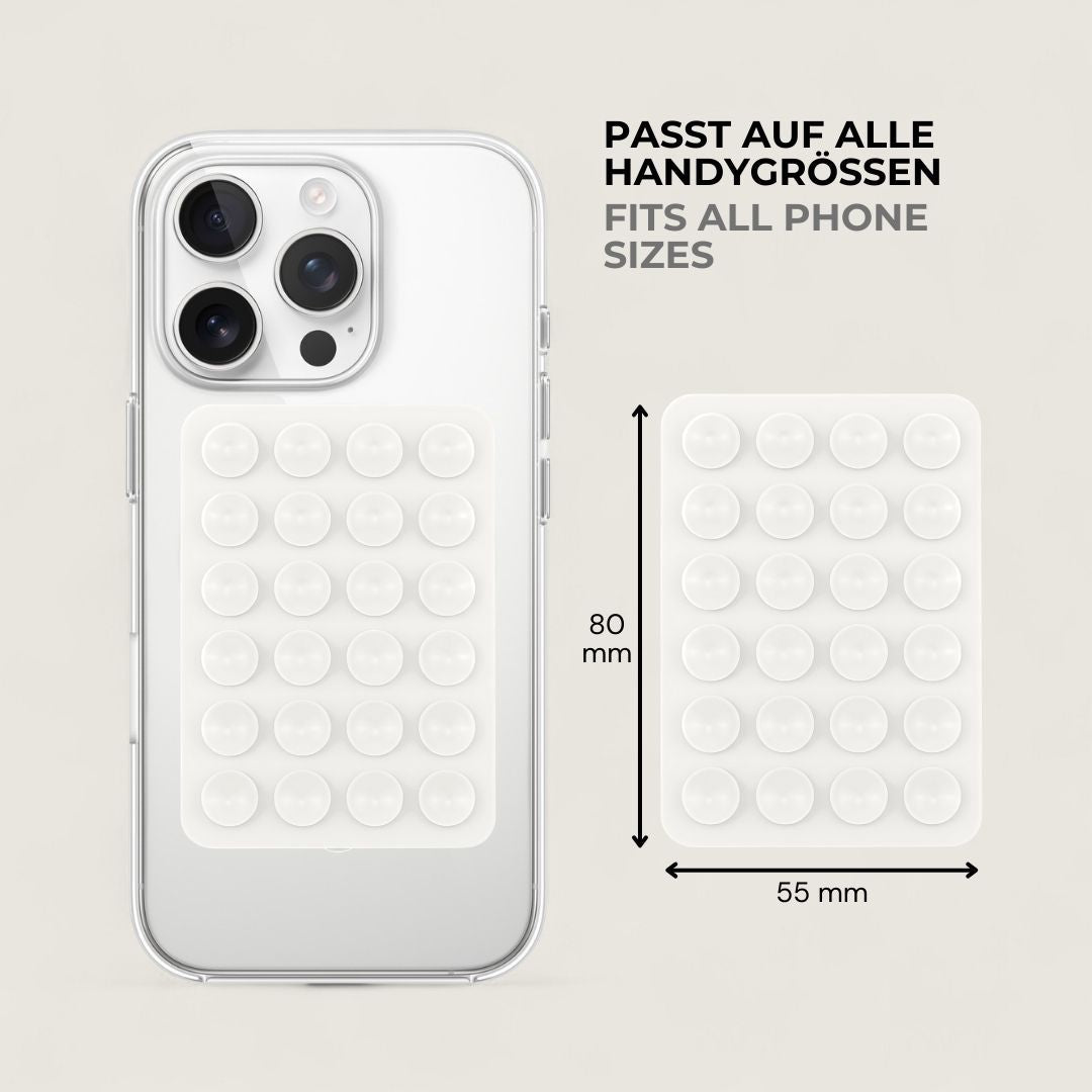 SKINN Sticky Grip Pad 5er - Set - Phone Sticky Grip - White - Kuratist