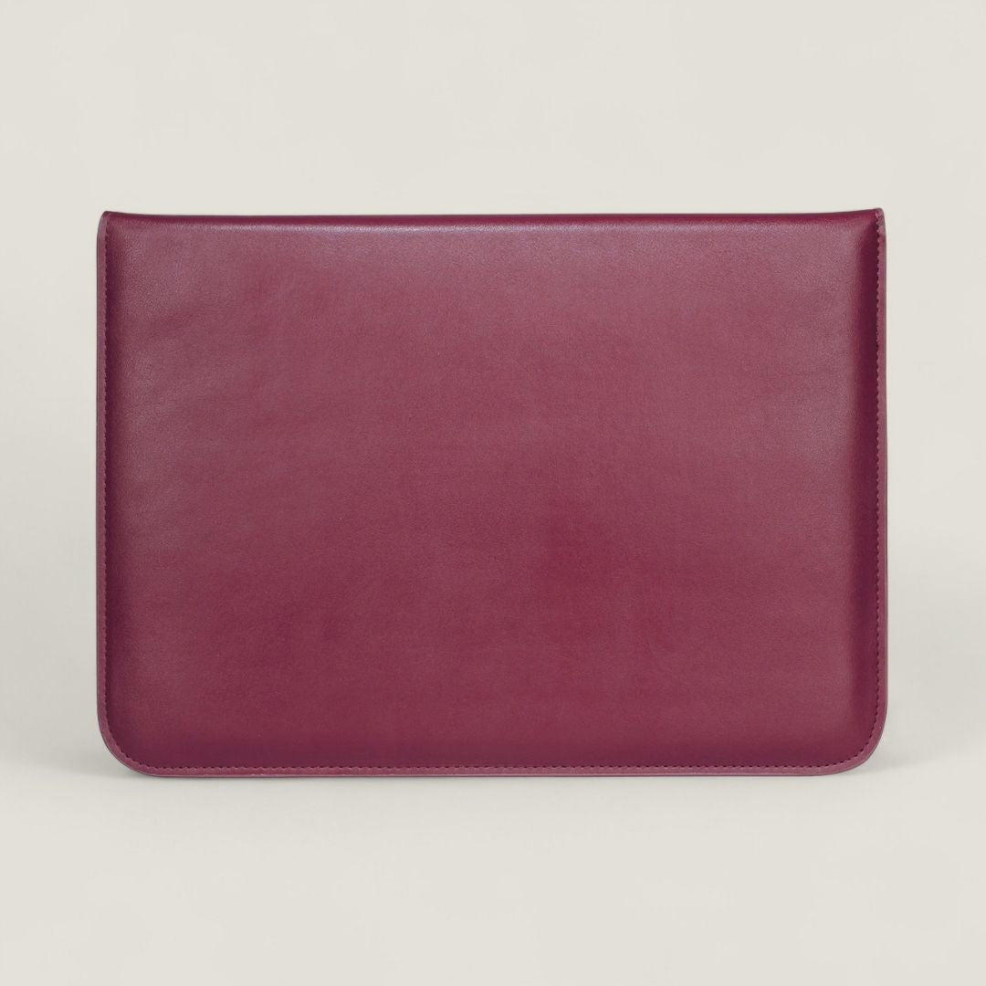 VIKA Flache Laptop - Hülle für MacBook & Notebooks - Laptophüllen - Red Berry - Kuratist