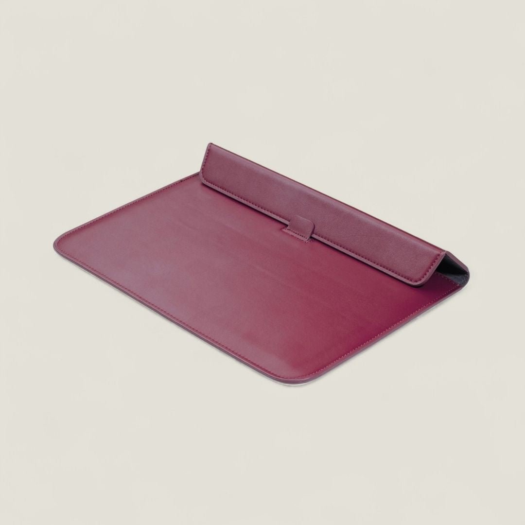 VIKA Flache Laptop - Hülle für MacBook & Notebooks - Laptophüllen - Red Berry - Kuratist
