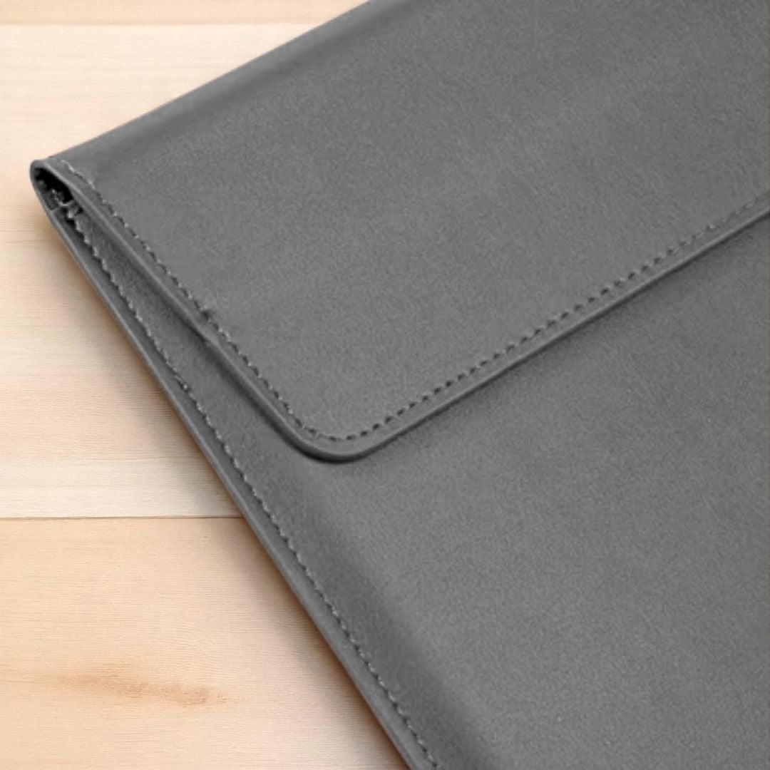 VIKA Flache Laptop - Hülle für MacBook & Notebooks - Laptophüllen - Mountain Gray - Kuratist