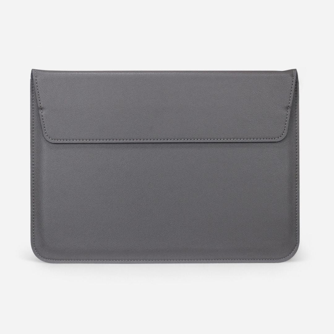 VIKA Flache Laptop - Hülle für MacBook & Notebooks - Laptophüllen - Mountain Gray - Kuratist