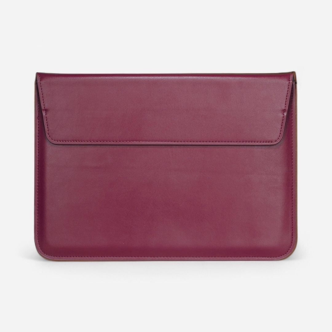 VIKA Flache Laptop - Hülle für MacBook & Notebooks - Laptophüllen - Red Berry - Kuratist