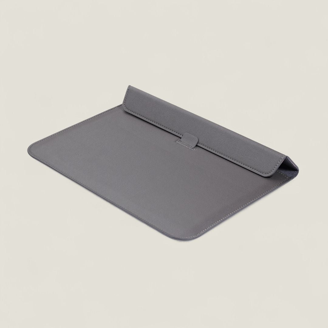 VIKA Flache Laptop - Hülle für MacBook & Notebooks - Laptophüllen - Mountain Gray - Kuratist