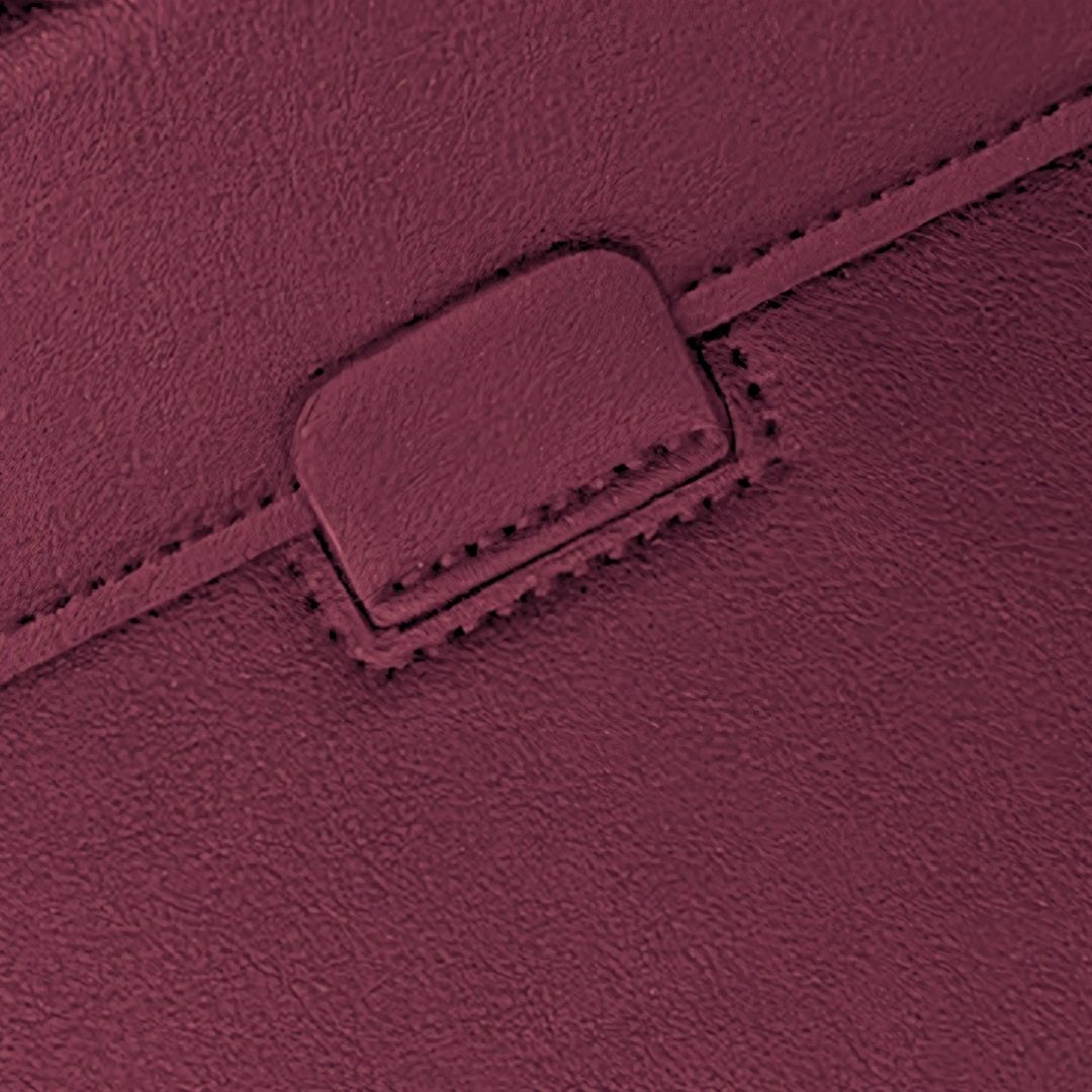 VIKA Flache Laptop - Hülle für MacBook & Notebooks - Laptophüllen - Red Berry - Kuratist