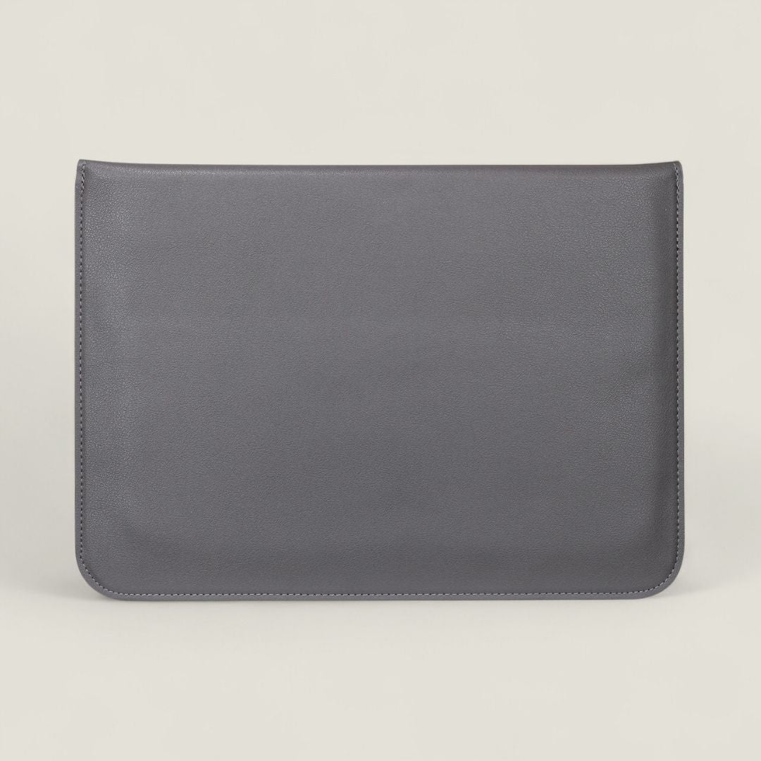 VIKA Flache Laptop - Hülle für MacBook & Notebooks - Laptophüllen - Mountain Gray - Kuratist
