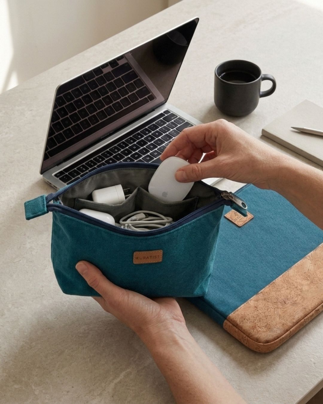 Canvas Laptophüllen & Tech-Organizer - Kuratist