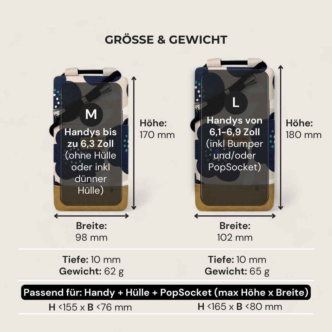 NELA Handytasche zum Umhängen Bedruckt