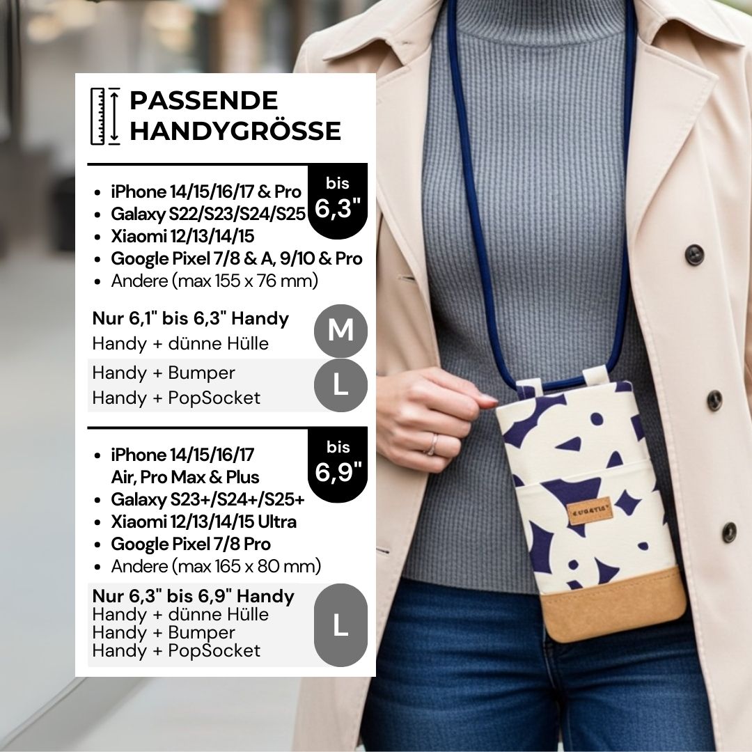 NELA Handytasche zum Umhängen Bedruckt