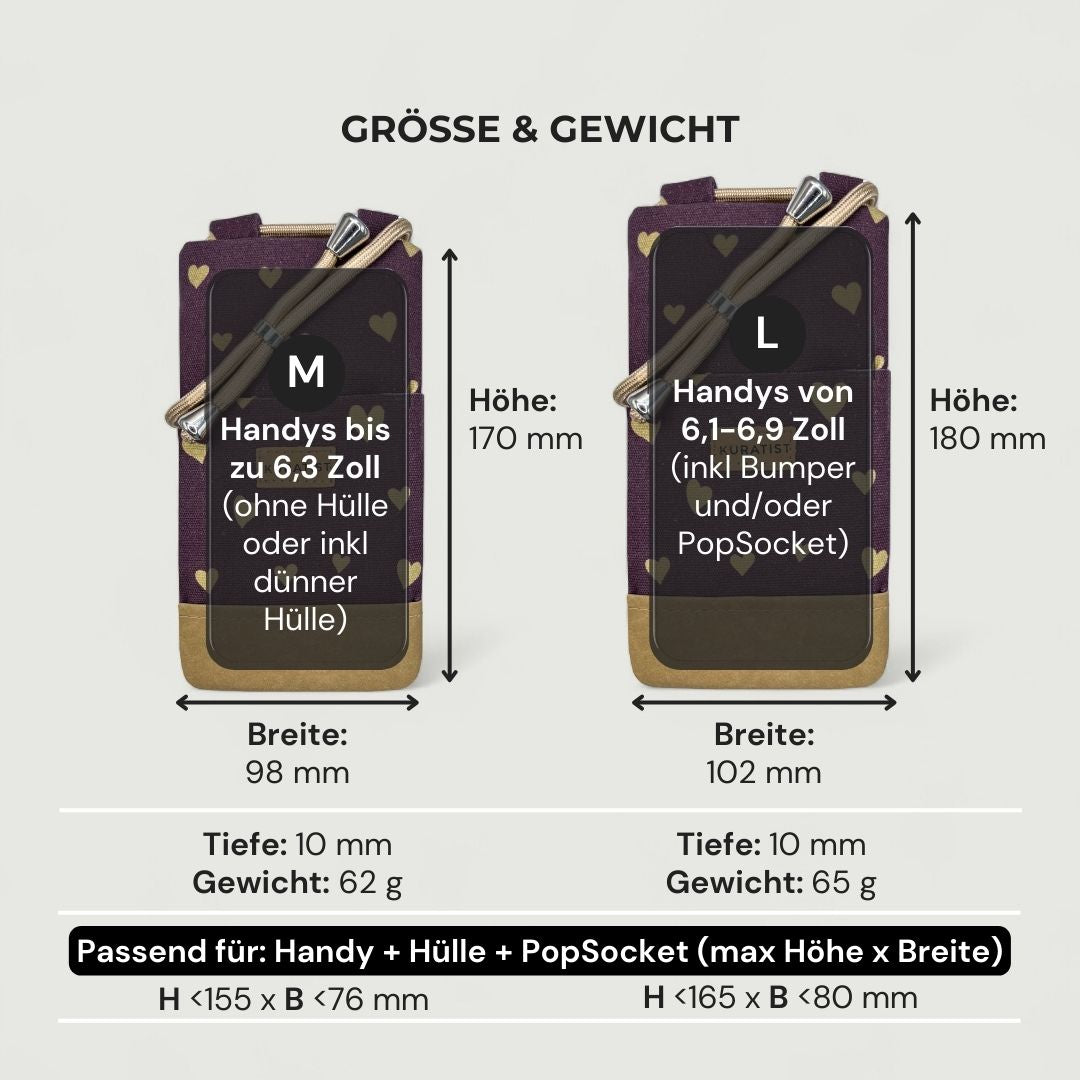 NELA Handytasche zum Umhängen Bedruckt