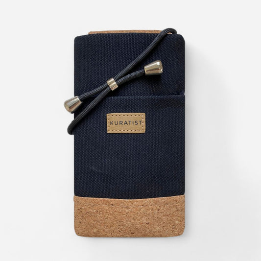 NELA Handy Umhängetasche - Handytasche zum Umhängen - Teal Cork - Kuratist
