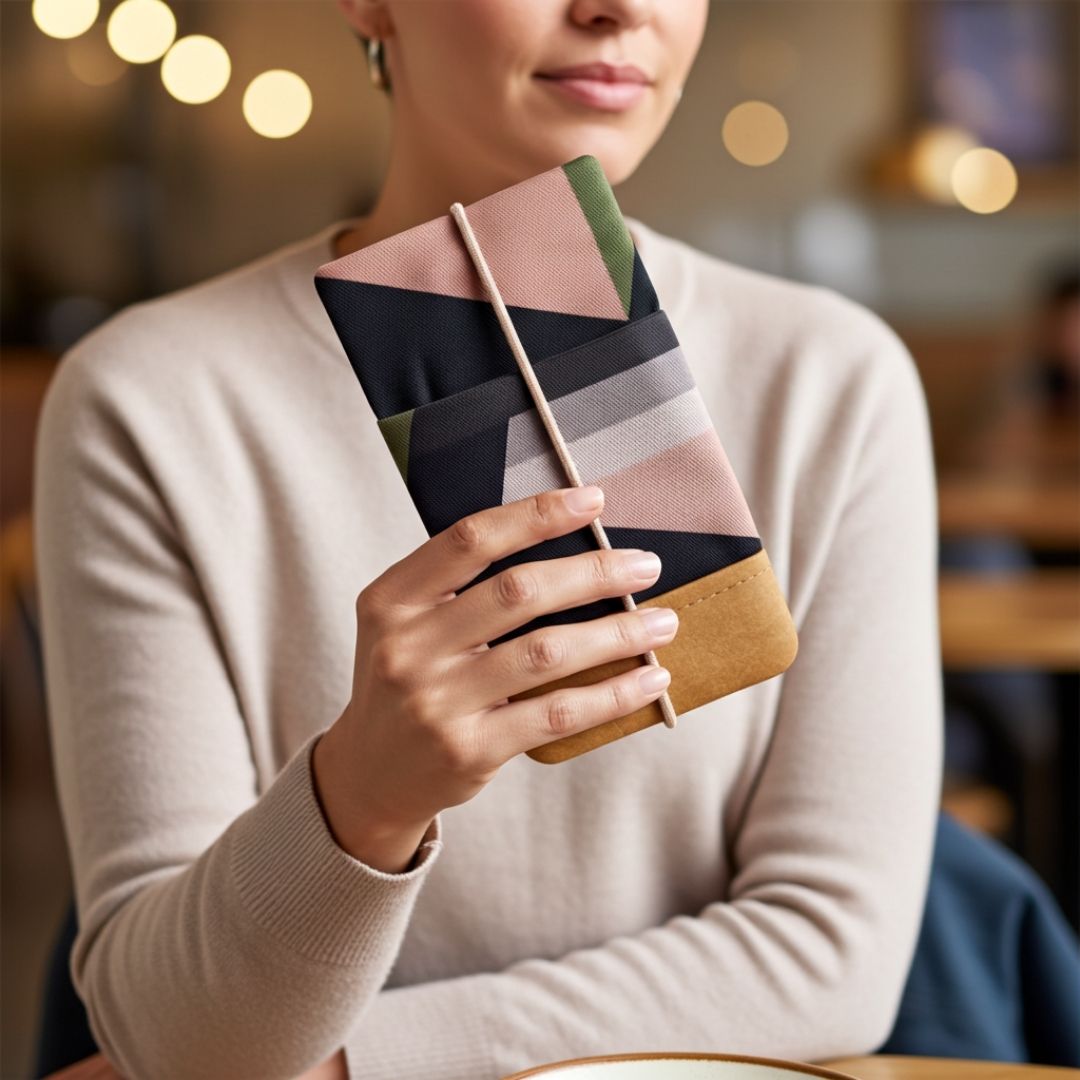 5er Handytaschen - Set – 50% Rabatt - Handytaschen - MOIN Orange Pinks (L 9,6") - Kuratist