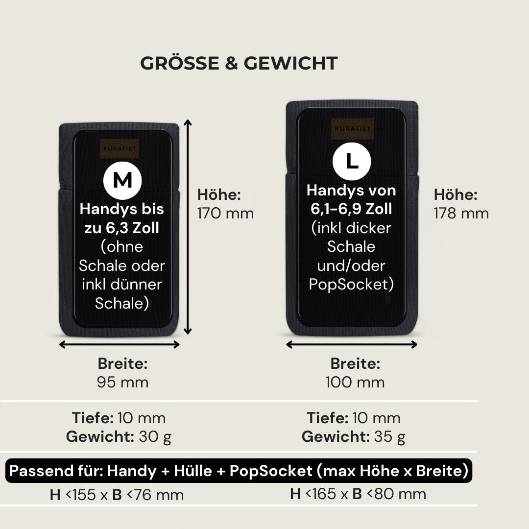 5er Handytaschen - Set – 50% Rabatt - Handytaschen - AHOI Neutrals (M 6,3") - Kuratist