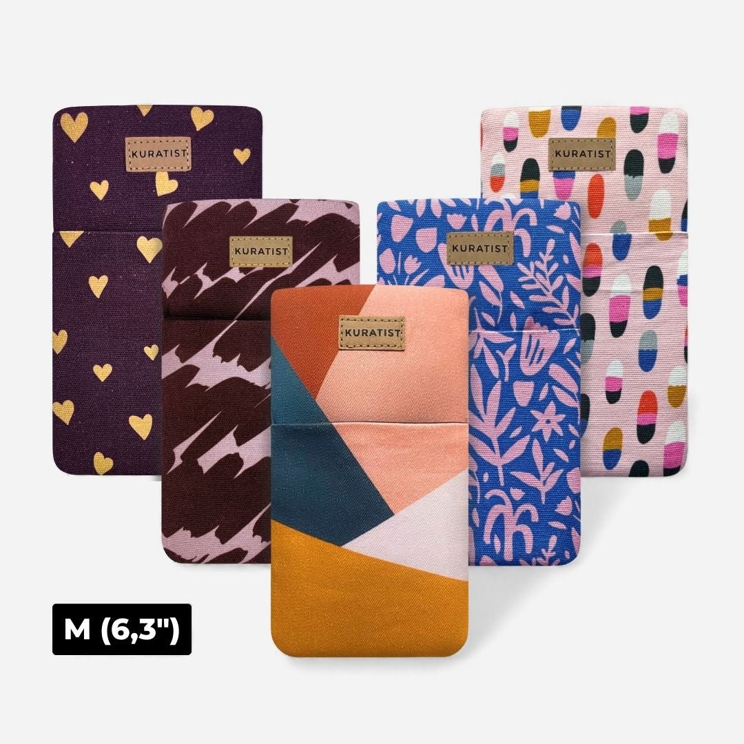 5er Handytaschen - Set – 50% Rabatt - Handytaschen - AHOI Pink Purples (M 6,3") - Kuratist