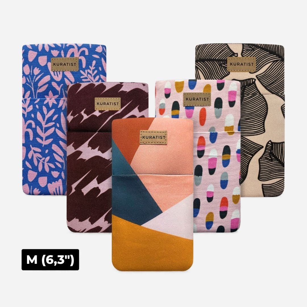 5er Handytaschen - Set – 50% Rabatt - Handytaschen - AHOI Orange Pinks (M 6,3") - Kuratist