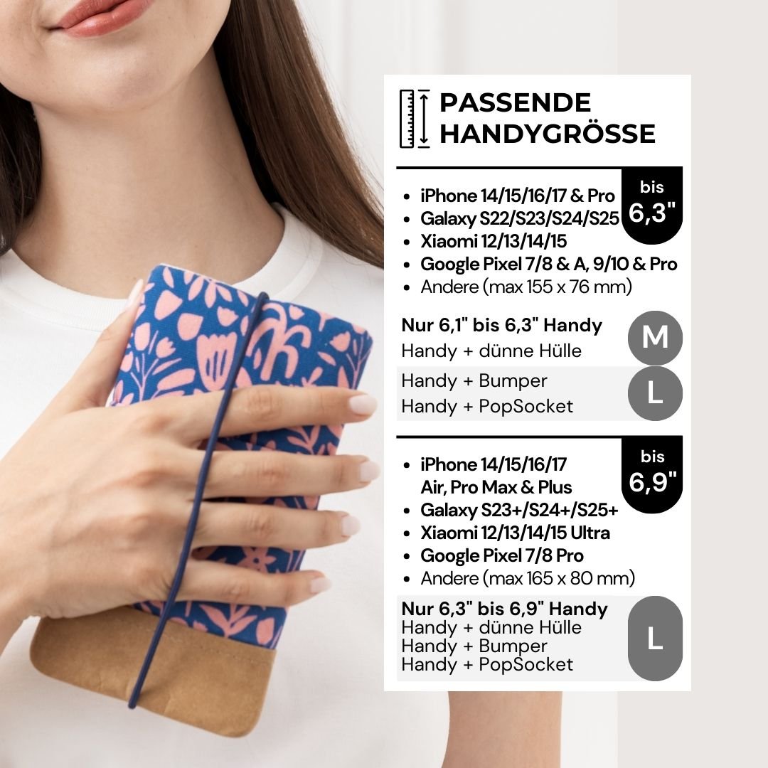 5er Handytaschen - Set – 50% Rabatt - Handytaschen - MOIN Pinks (M 6,3") - Kuratist