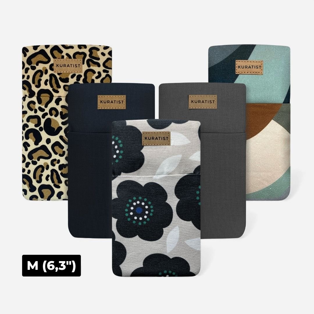 5er Handytaschen - Set – 50% Rabatt - Handytaschen - AHOI Green Greys (M 6,3") - Kuratist