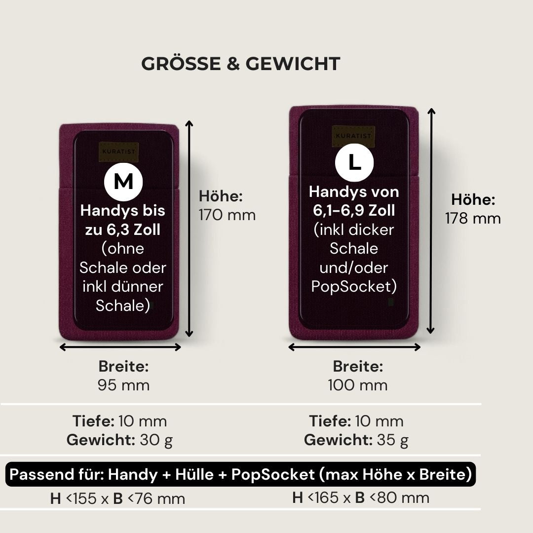 5er Handytaschen-Set – 30% Rabatt