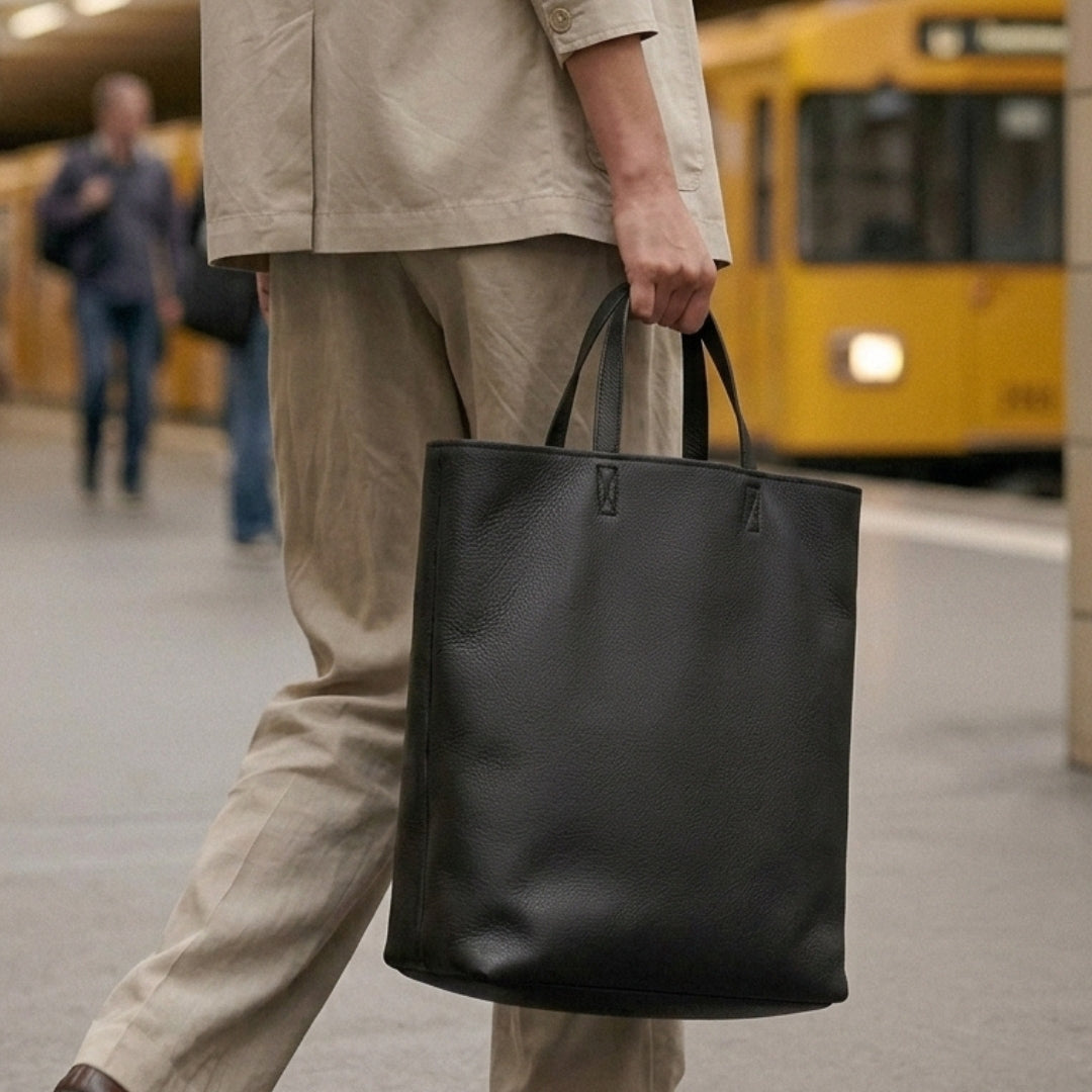 ELIN XXL Veganer Shopper mit Laptopfach