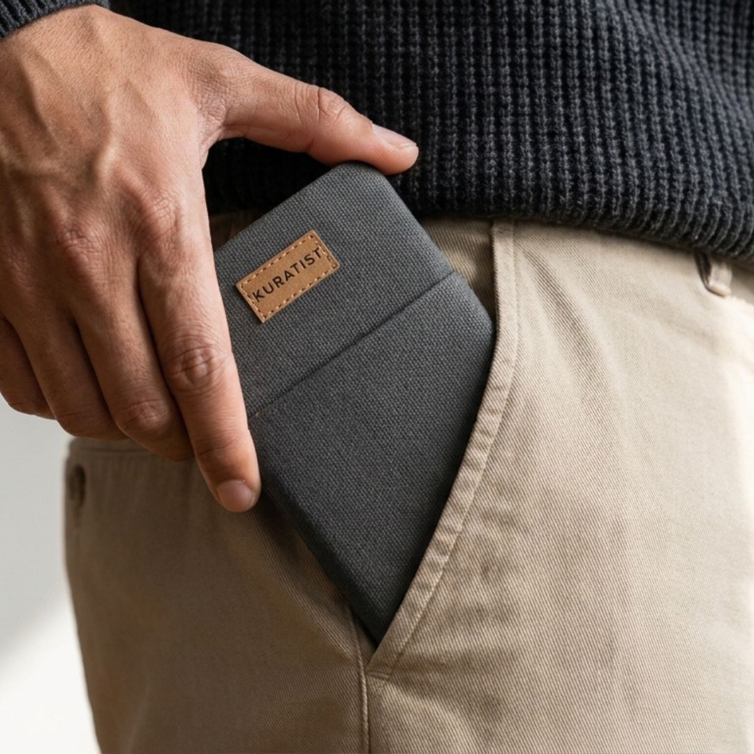 AHOI Handytasche - Handytaschen - Warm Charcoal - Kuratist