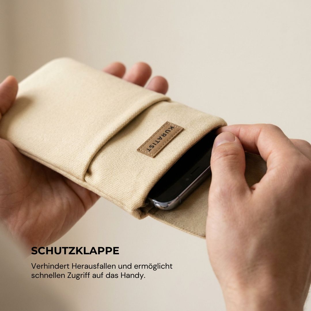 AHOI Handytasche - Handytaschen - Linen - Kuratist