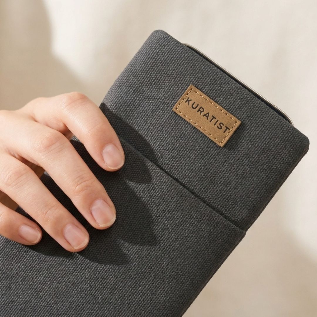 AHOI Handytasche - Handytaschen - Warm Charcoal - Kuratist