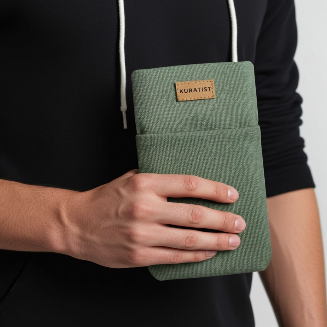 AHOI Handytasche - Handytaschen - Pine - Kuratist