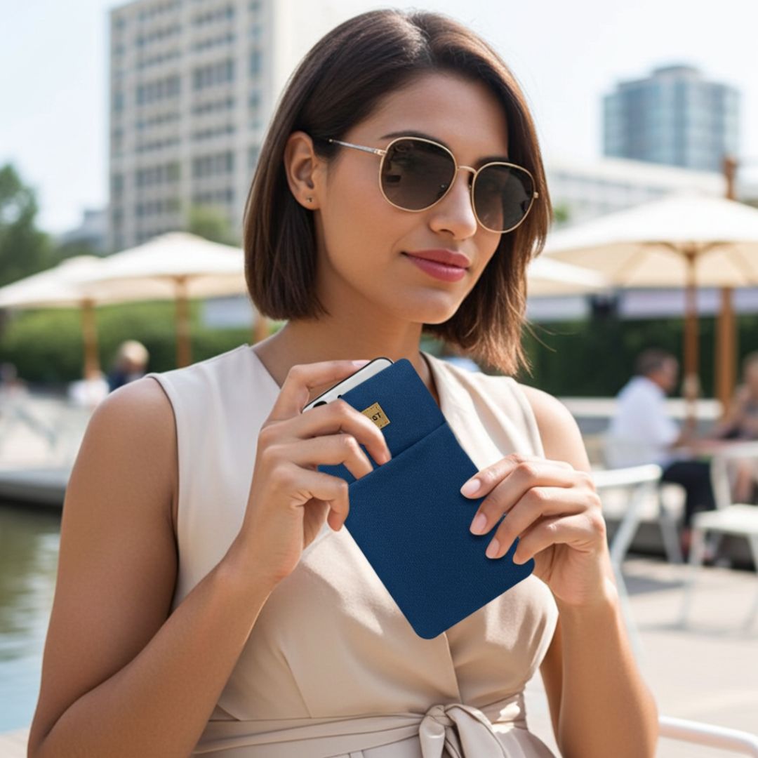 AHOI Handytasche - Handytaschen - Indigo - Kuratist