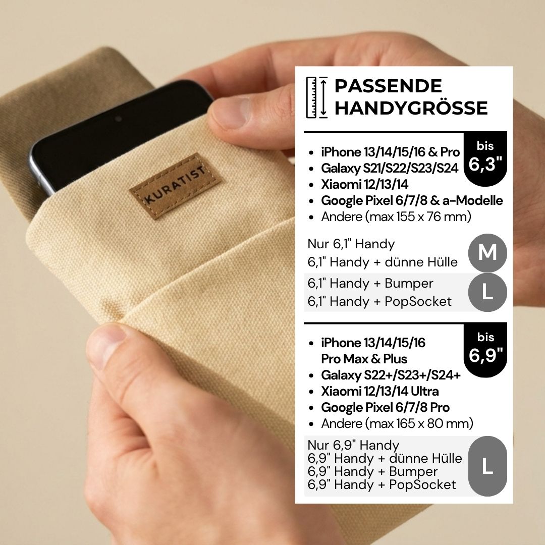 AHOI Handytasche - Handytaschen - Linen - Kuratist