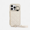 ALMA iPhone Crossbody Hülle & Geldbörse - Handyhüllen mit Band - Oat - Kuratist