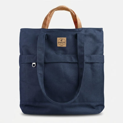 DEERN Totepack - Taschen - Evening Blue Cork - Kuratist
