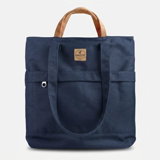 DEERN Totepack - Taschen - Evening Blue Cork - Kuratist