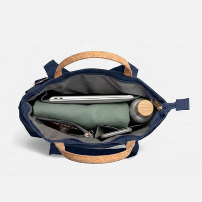 DEERN Totepack - Taschen - Evening Blue Cork - Kuratist