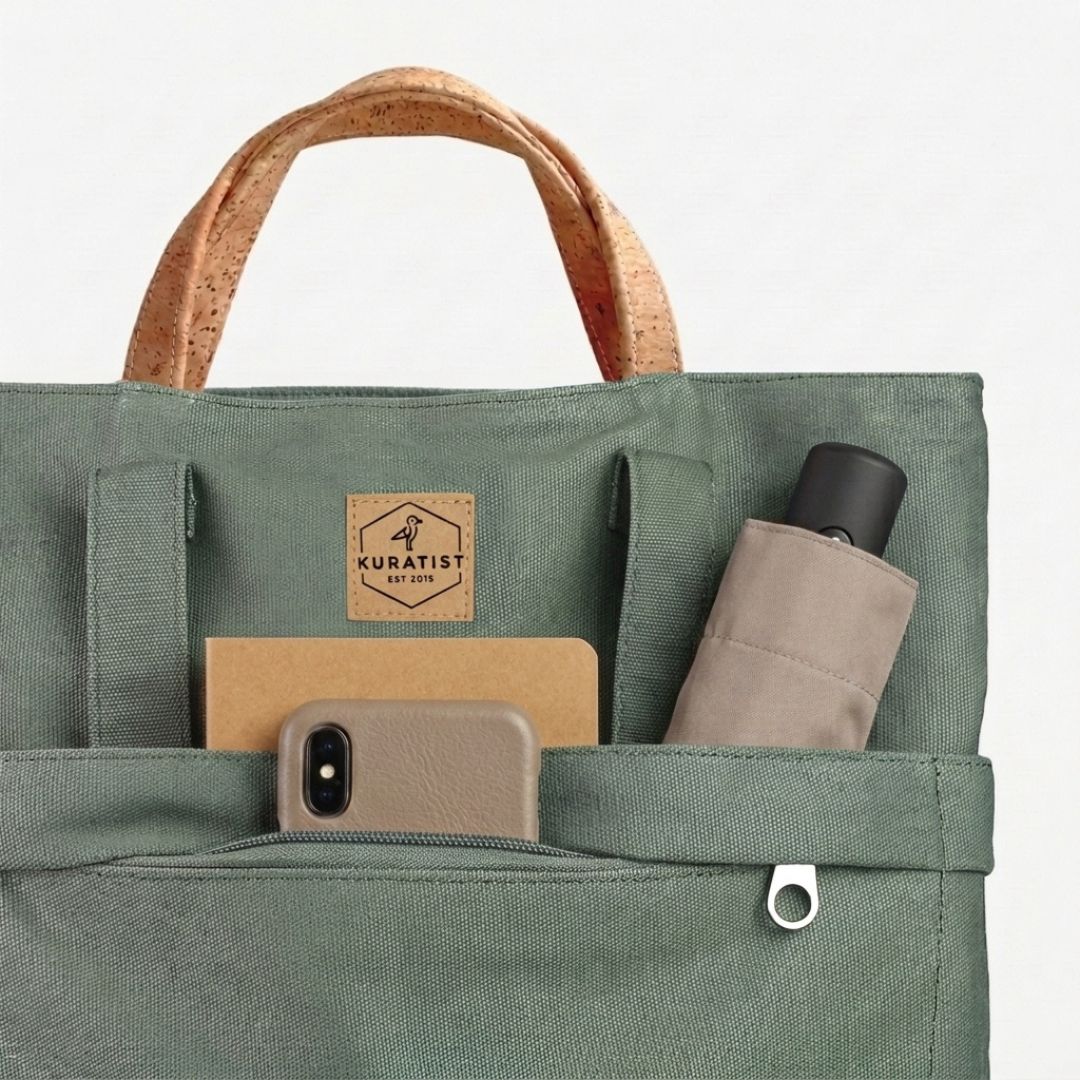 DEERN Totepack - Taschen - Pine Cork - Kuratist