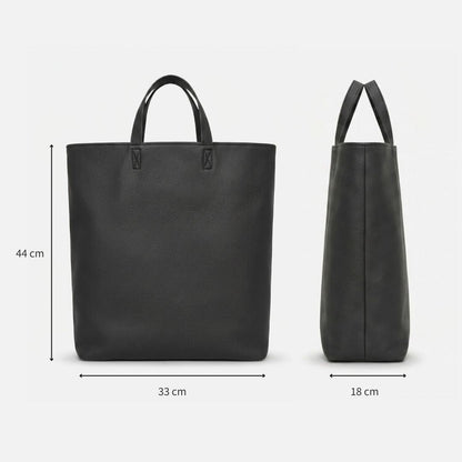 ELIN XXL Shopper mit Laptopfach, Vegan - Taschen - Vegan Black - Kuratist