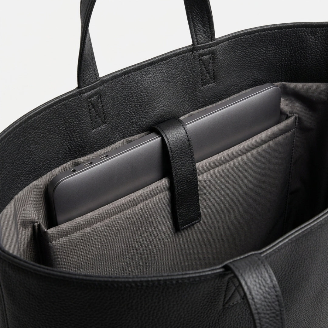 ELIN XXL Veganer Shopper mit Laptopfach - Taschen - Kuratist