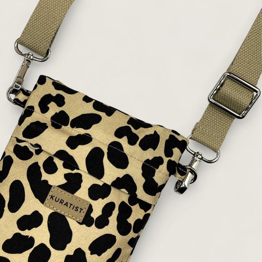GRETJE MINI Handy Umhängetasche - Umhängetaschen - Leopard - Kuratist