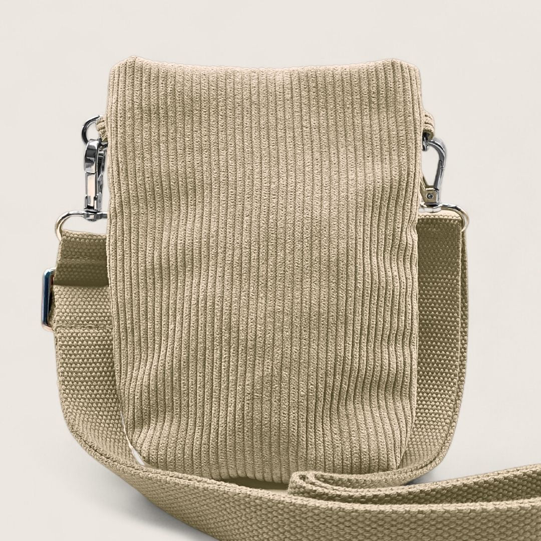 GRETJE MINI Handy Umhängetasche - Umhängetaschen - Linen Sand - Kuratist