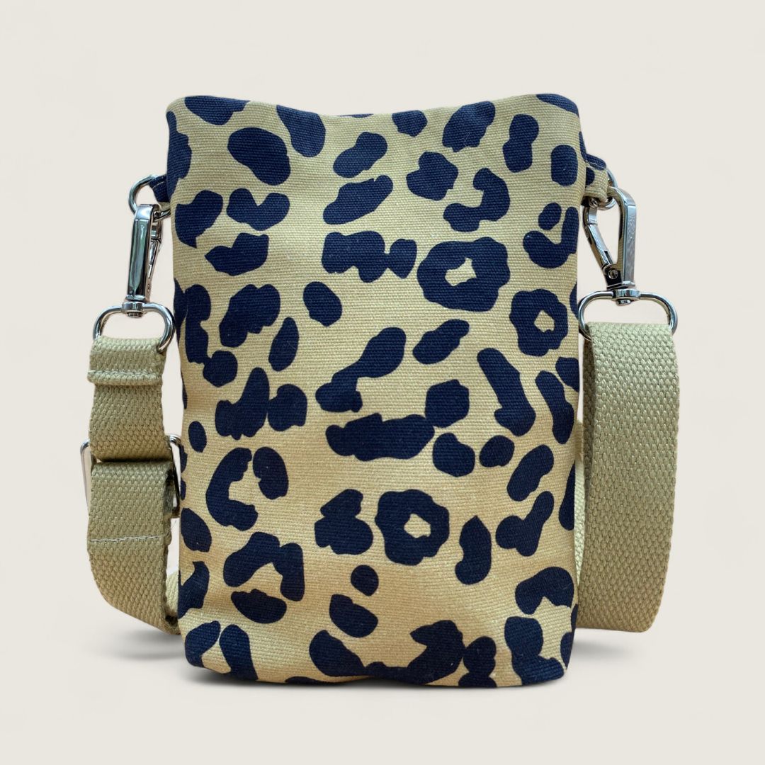GRETJE MINI Handy Umhängetasche - Umhängetaschen - Leopard - Kuratist