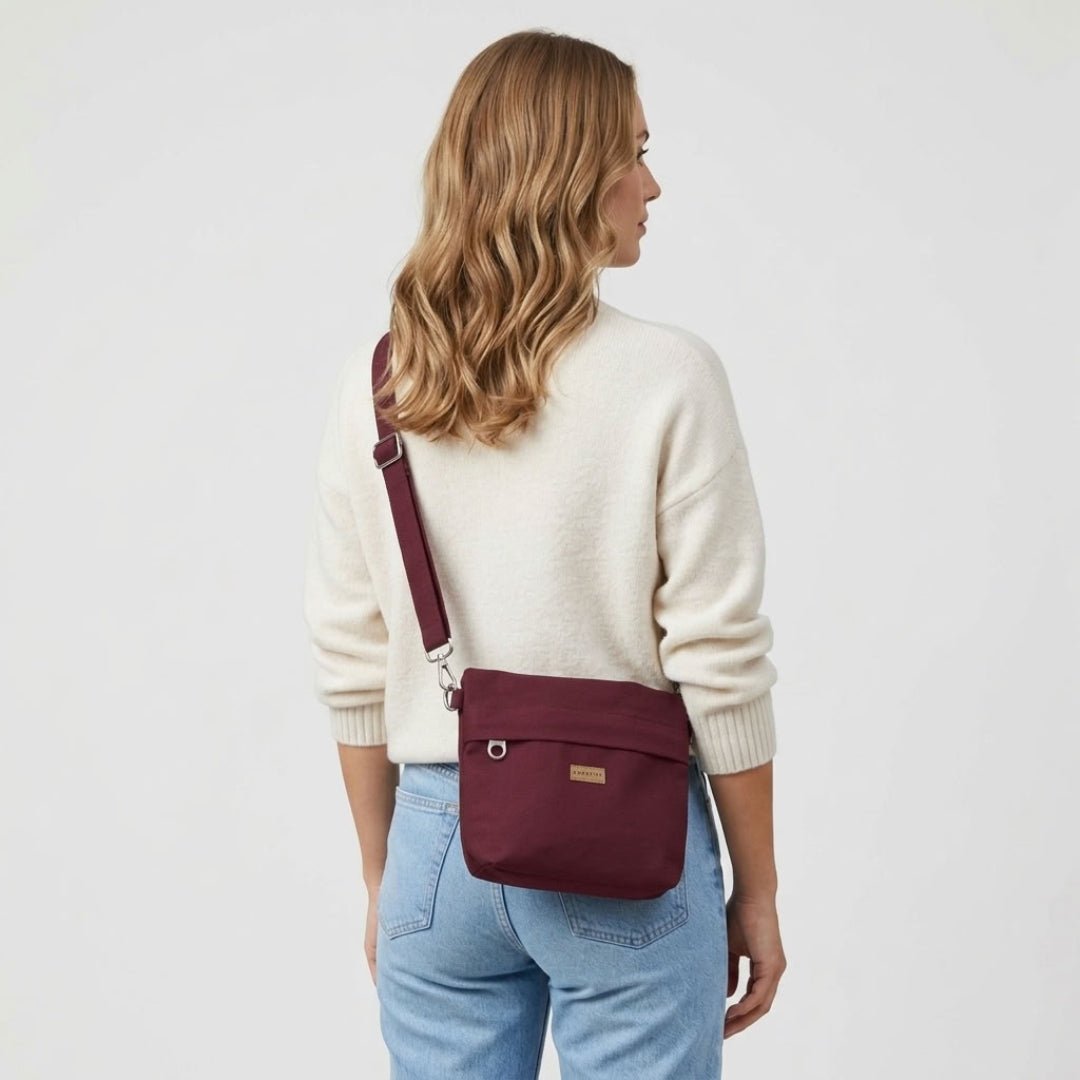 GRETJE Umhängetasche - Umhängetaschen - Burgundy - Kuratist